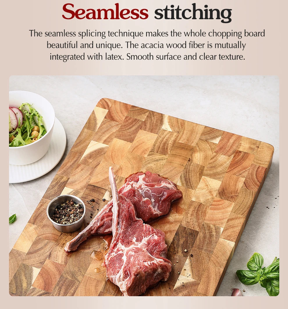 Spectacular!!!! HEZHEN premium acacia wood cutting board