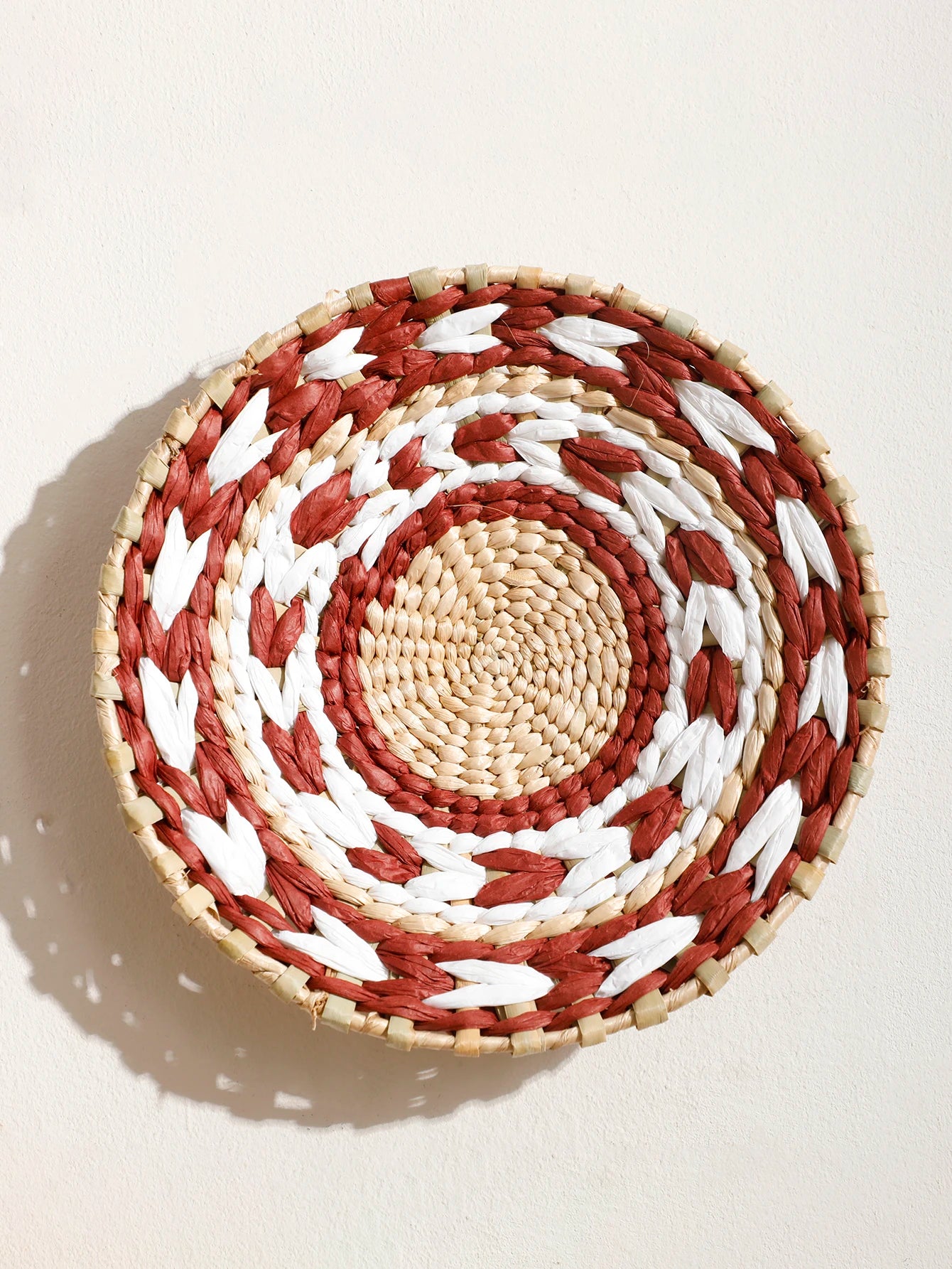 Cesta colgante de pared de algas marinas - Hecha a mano