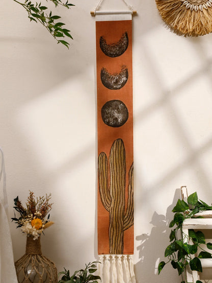 Macrame Tapestry Sunset Sunrise - Handmade