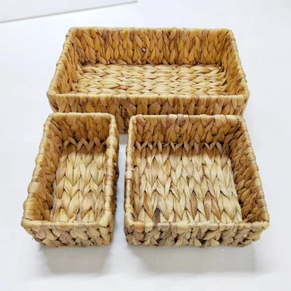 Divina water hyacinth storage basket