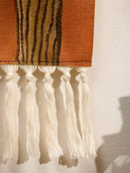 Macrame Tapestry Sunset Sunrise - Handmade