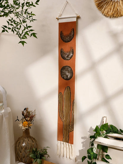 Macrame Tapestry Sunset Sunrise - Handmade