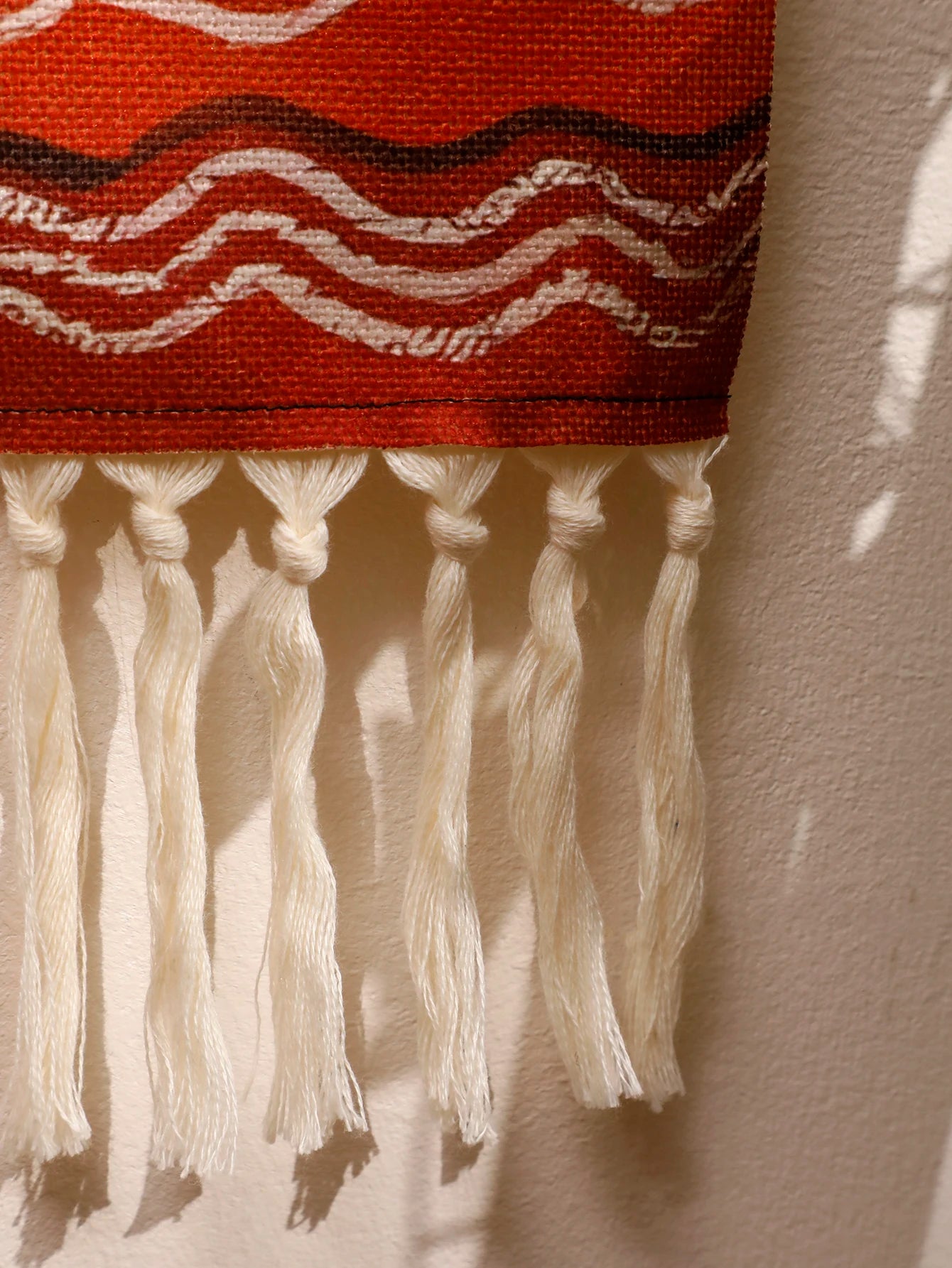 Macrame Tapestry Sunset Sunrise - Handmade